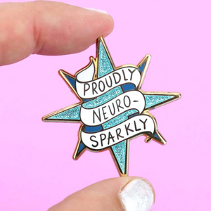 Jubly Umph Lapel Pin • Proudly Neuro Sparkly