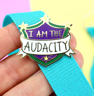 Jubly Umph Lapel Pin • I Am The Audacity