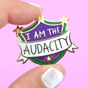 Jubly Umph Lapel Pin • I Am The Audacity