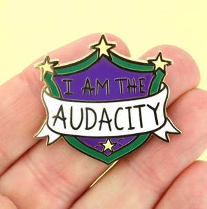 Jubly Umph Lapel Pin • I Am The Audacity