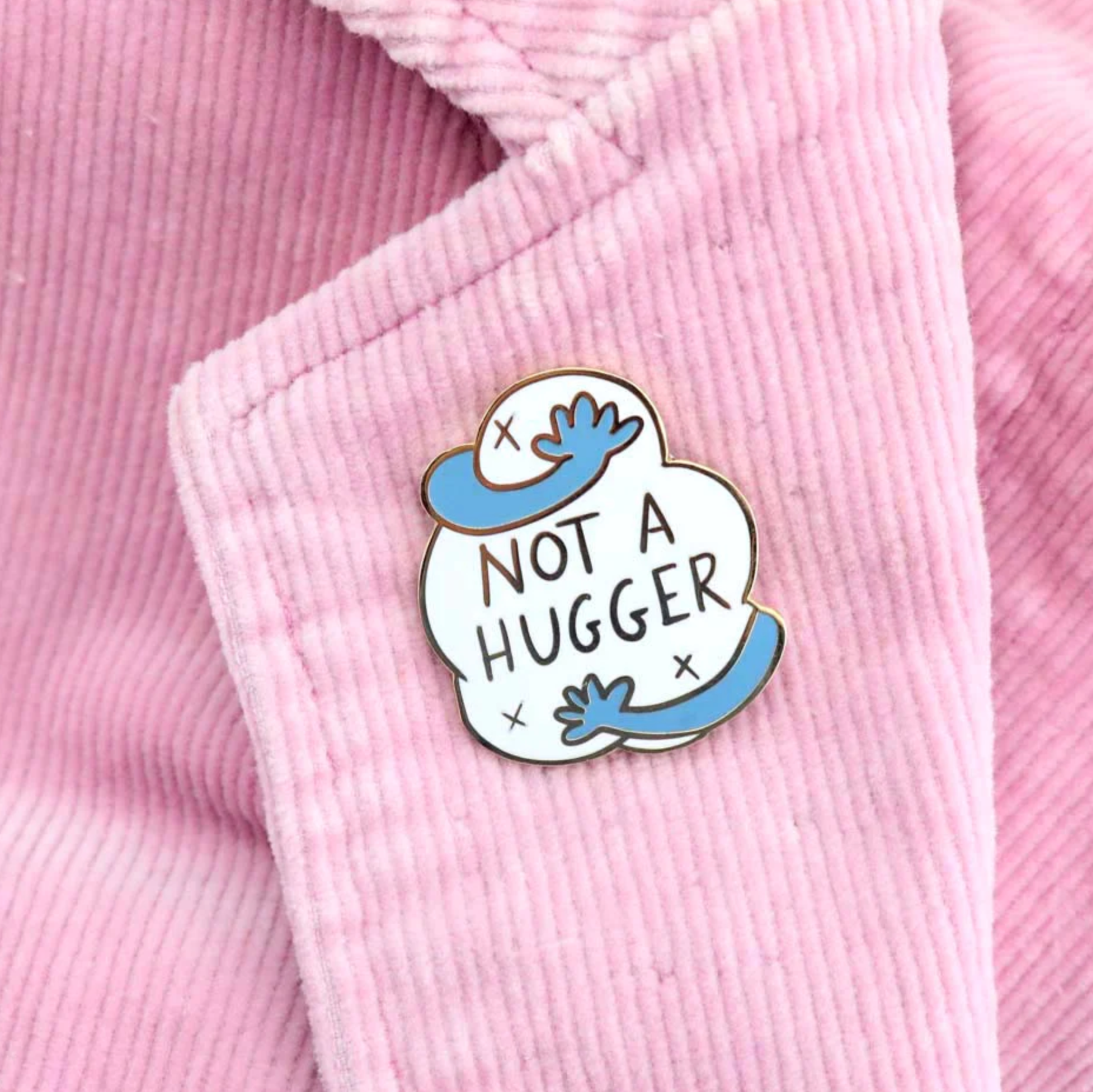 Jubly Umph Lapel Pin • Not A Hugger