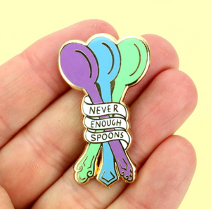 Jubly Umph Lapel Pin • Never Enough Spoons