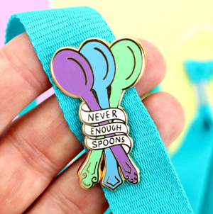 Jubly Umph Lapel Pin • Never Enough Spoons