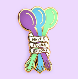 Jubly Umph Lapel Pin • Never Enough Spoons