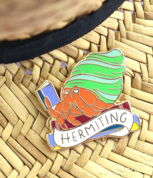 Jubly Umph Lapel Pin • Hermiting Crab