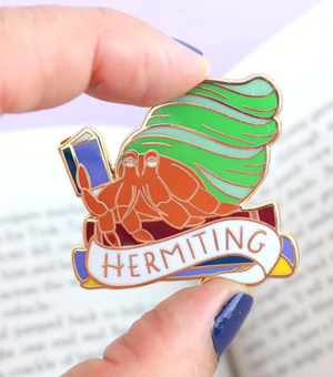 Jubly Umph Lapel Pin • Hermiting Crab