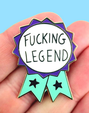 Jubly Umph Lapel Pin • F*cking Legend