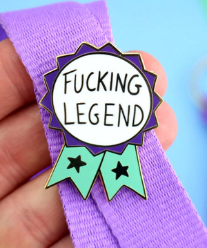 Jubly Umph Lapel Pin • F*cking Legend