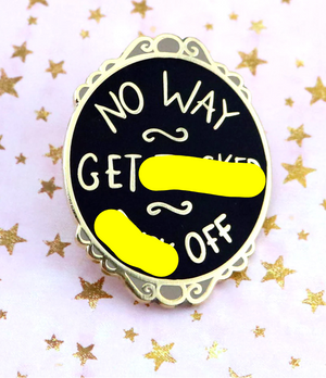 Jubly Umph Lapel Pin • No Way Get F*cked