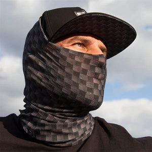 Face Shield Bandana • Carbon Fibre