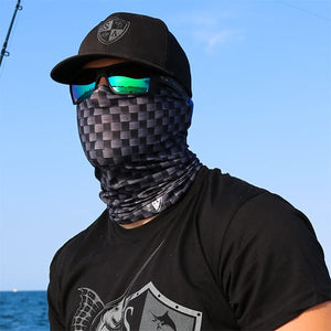 Face Shield / Tubular Bandana • Carbon Fibre