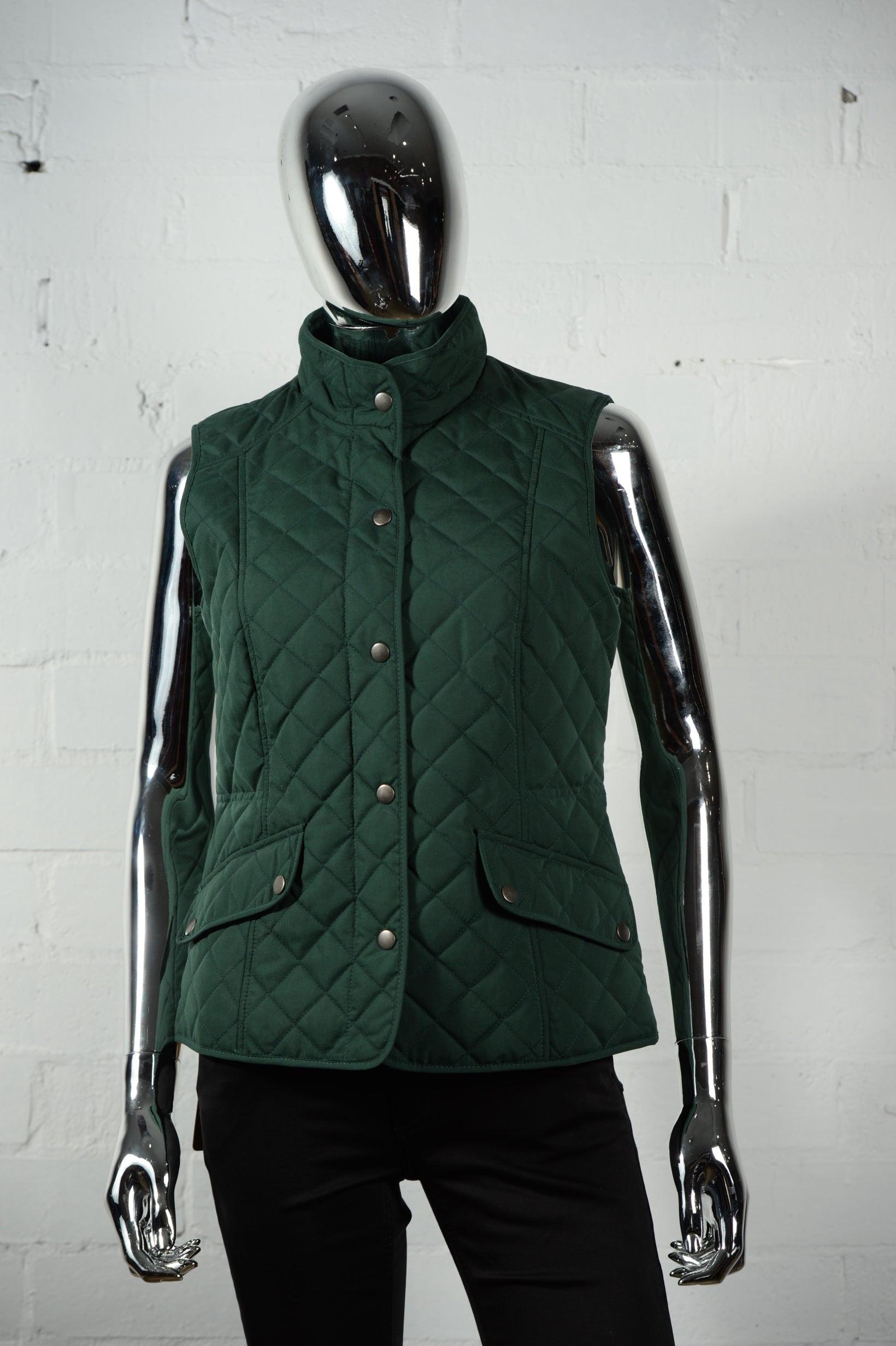 Women's Padded Vest • Green