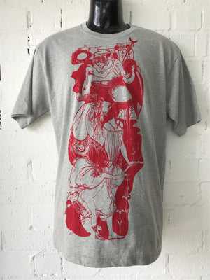 Mens T-Shirt • Aubrey Beardsley Huntress Collage