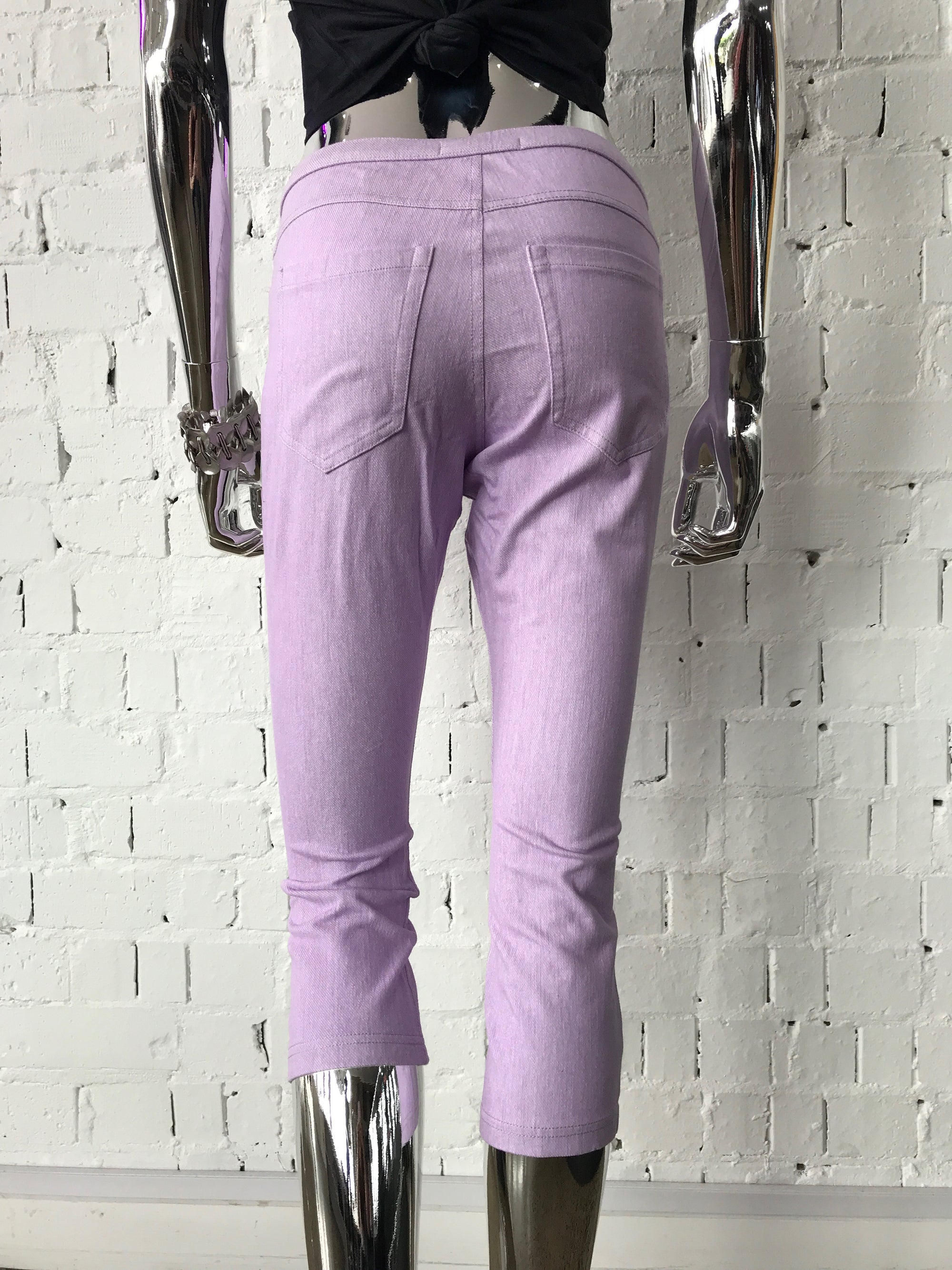 Womens Denim Capri Pants