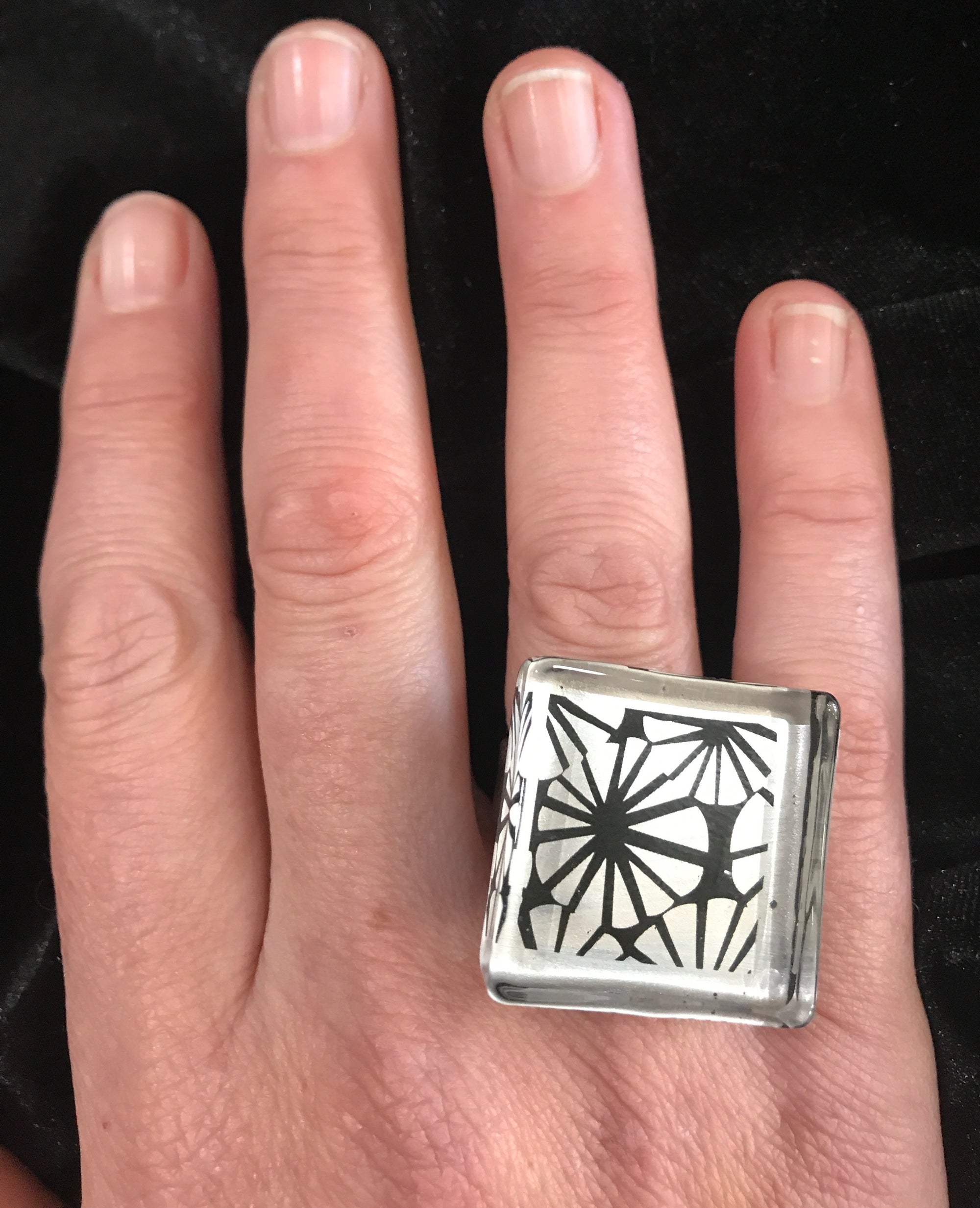 Jewellery Daylesford jewellery Resin Ring Ring Floral Costume jewellery daylesford fashion daylesford Buy Fashion Australia Alt finery