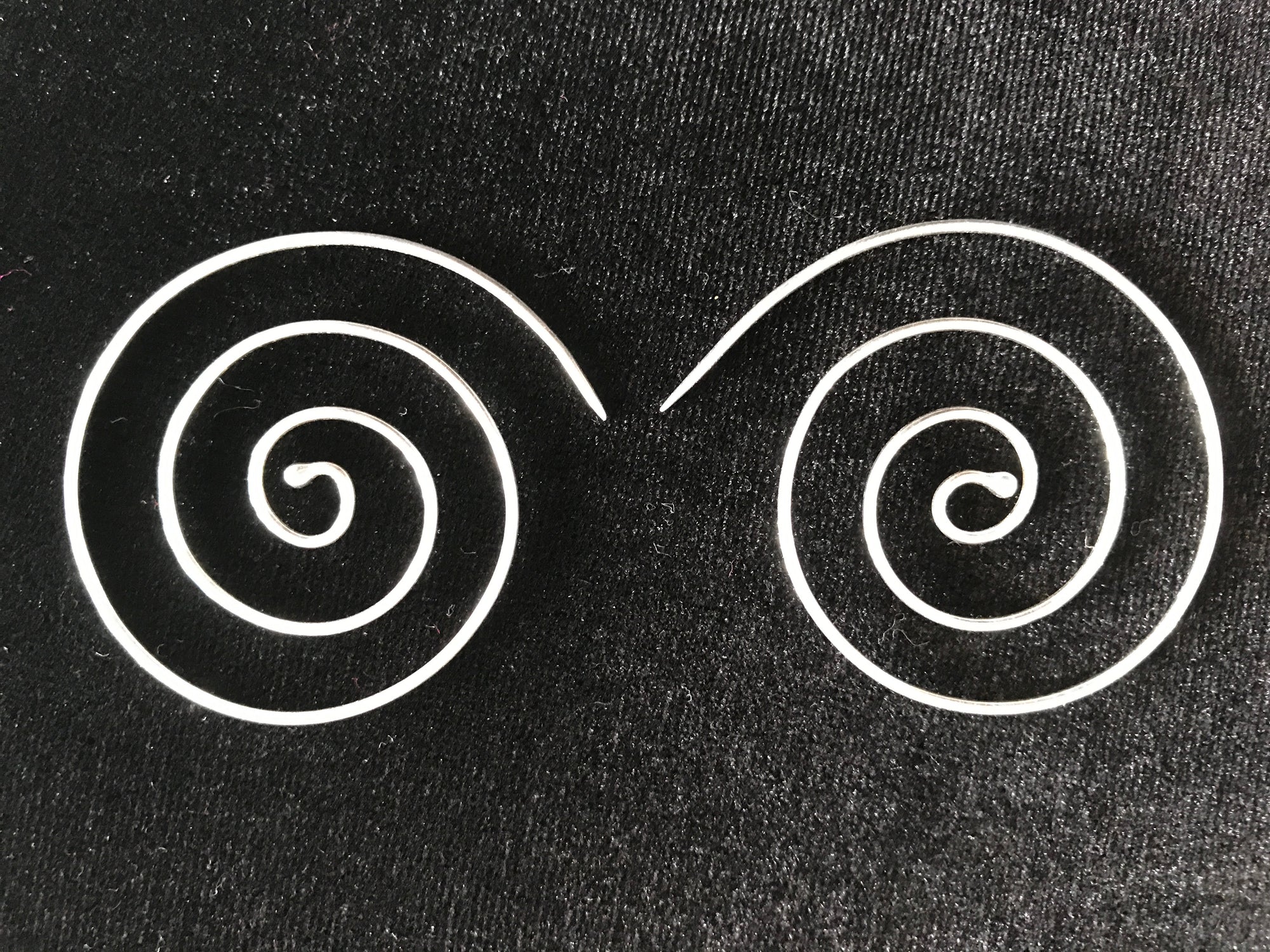 Spiral Hoop Earrings