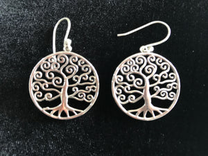 Silver earrings jewellery Tree of Life Earrings Silver tress Earrings Tree Earings daylesford Silver Buy Fashion Australia Alt finery