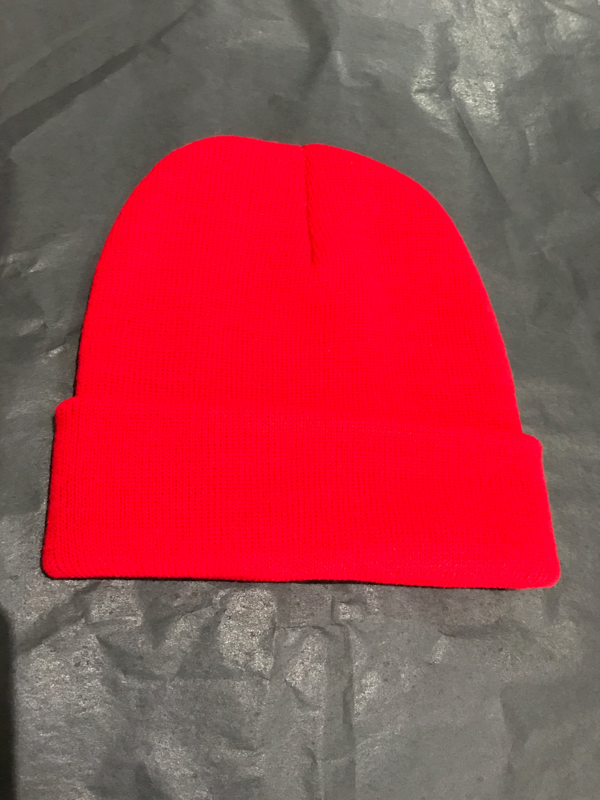 Beanie • Double layer Knit • in Blue, Red and Pink