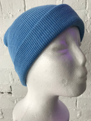 Beanie • Double layer Knit • in Blue, Red and Pink