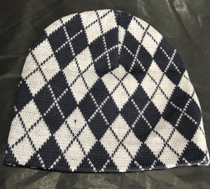 Beanie • Argyle Pattern Knit