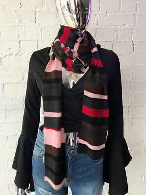 Scarf • Long Narrow Striped