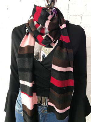 Scarf • Long Narrow Striped