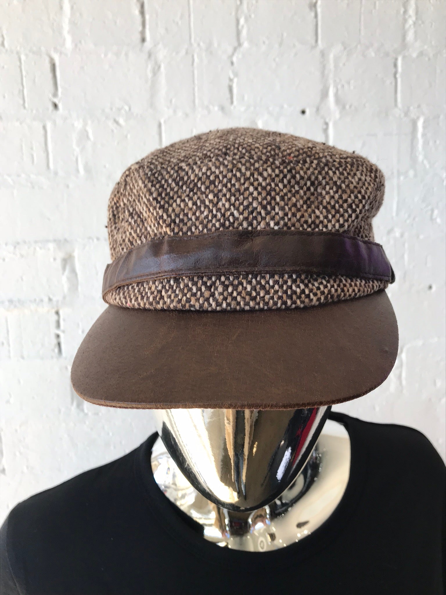 Womens Cap • Tweed 60s style Cap