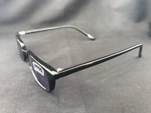 Sunglasses •  Black Frame with Coloured Lens