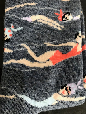 Womens Socks • Swimming Ladies • Small