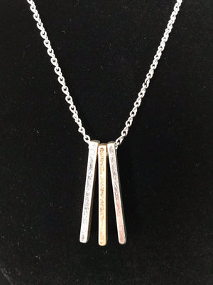 Womens Necklace • Three Rectangles