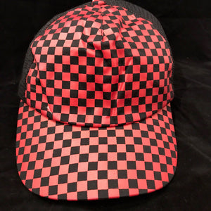 Truckers Cap • Chequered Pattern