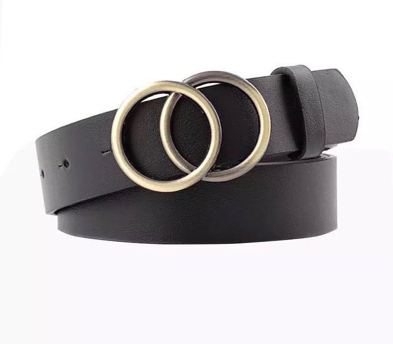 Womens Double Circle Belt