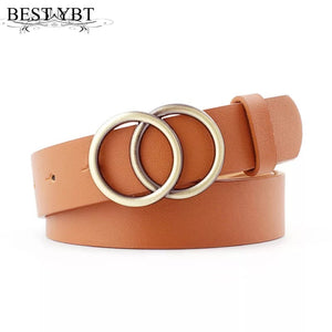 Womens Double Circle Belt