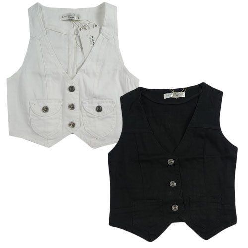 Women's Denim Vest