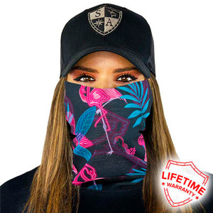 Face Shield Bandana• Flamingle