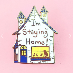 Jubly Umph Lapel Pin • I'm Staying Home