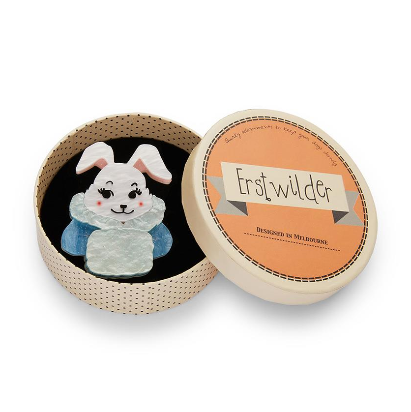 Erstwilder Brooch Snuggly Buffy Bunny