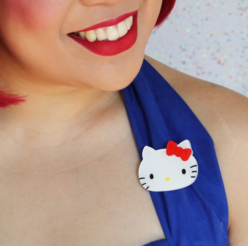 Erstwilder Brooch Hello Kitty