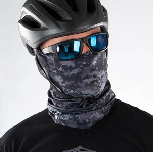 Face Shield Bandana • Blackout Digi Camo