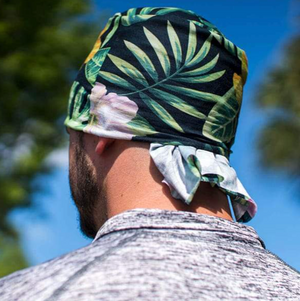 Face Shield Bandana • Hawaiian Floral