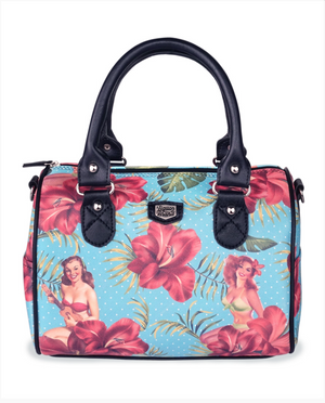 Liquorbrand HULA GIRL Shoulder Bag • BLUE