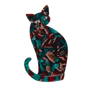 Erstwilder Brooch Thomas Taffy Cat