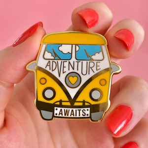 Erstwilder Adventure Awaits Enamel Pin