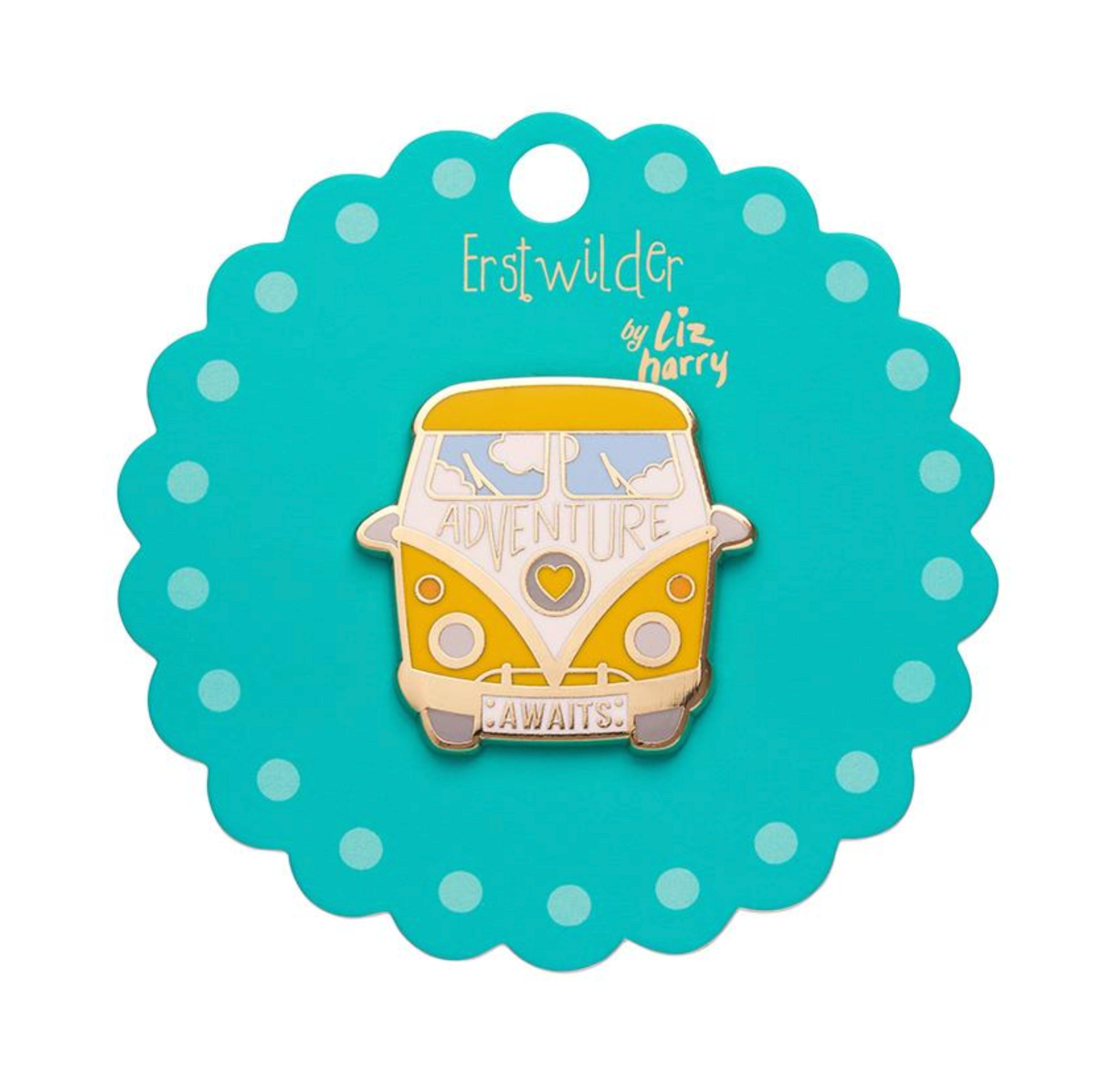 Erstwilder Adventure Awaits Enamel Pin