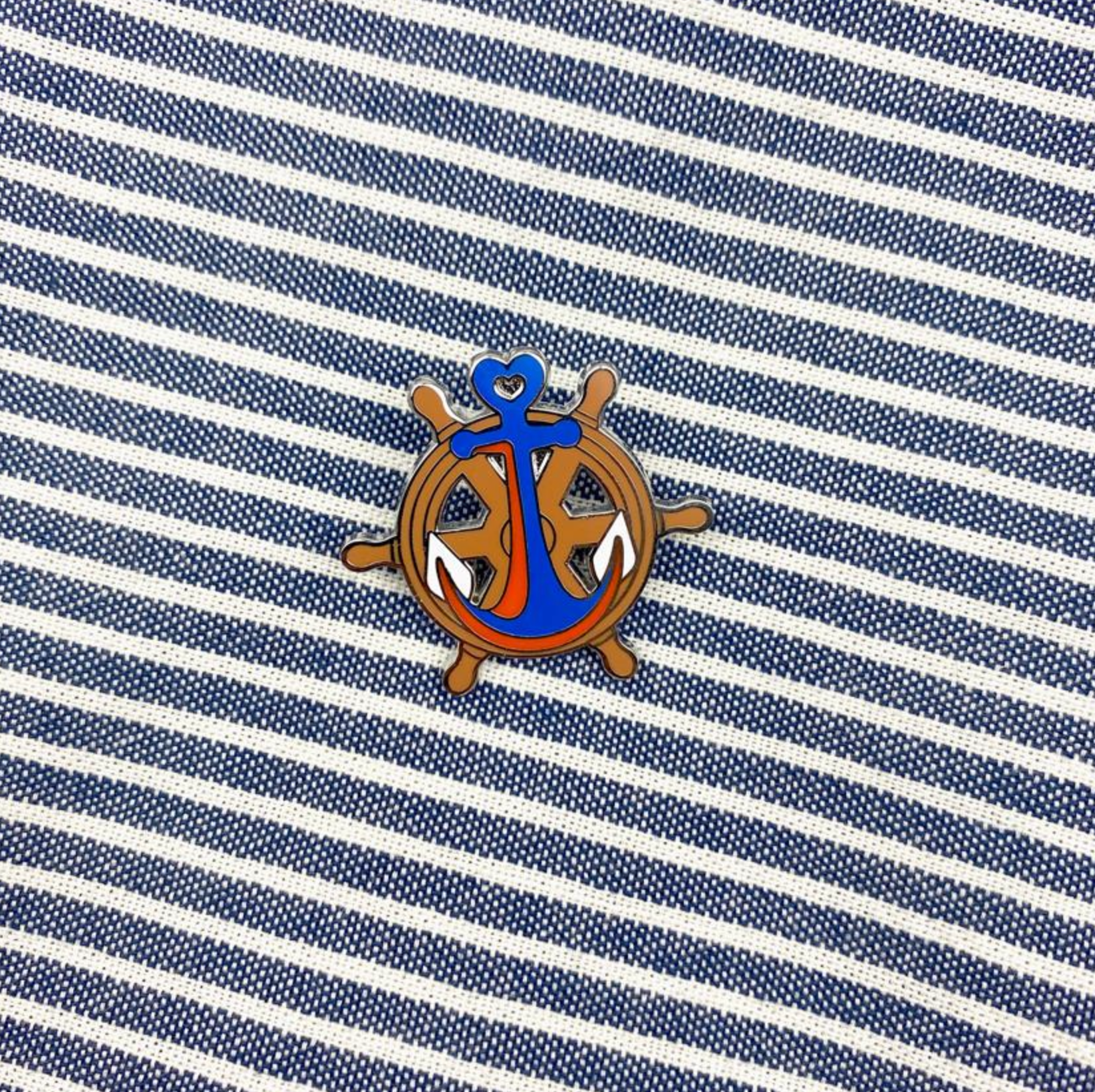 Erstwilder Helm and Home Enamel Pin