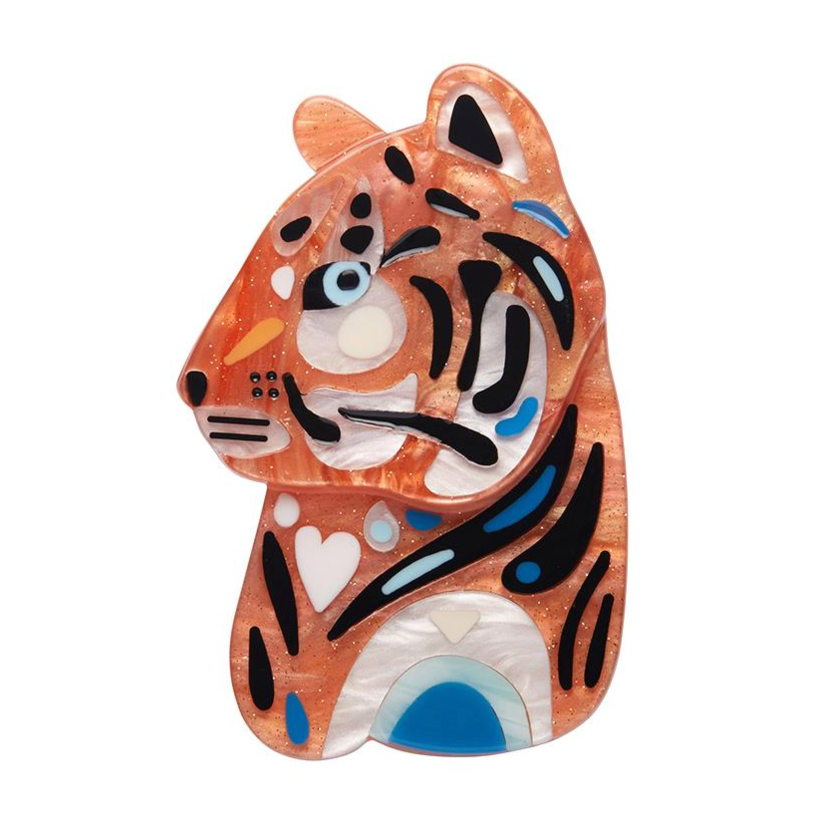 Erstwilder Brooch TRANQUIL TIGER