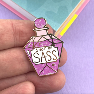 Jubly Umph Lapel Pin • Shot Of Sass