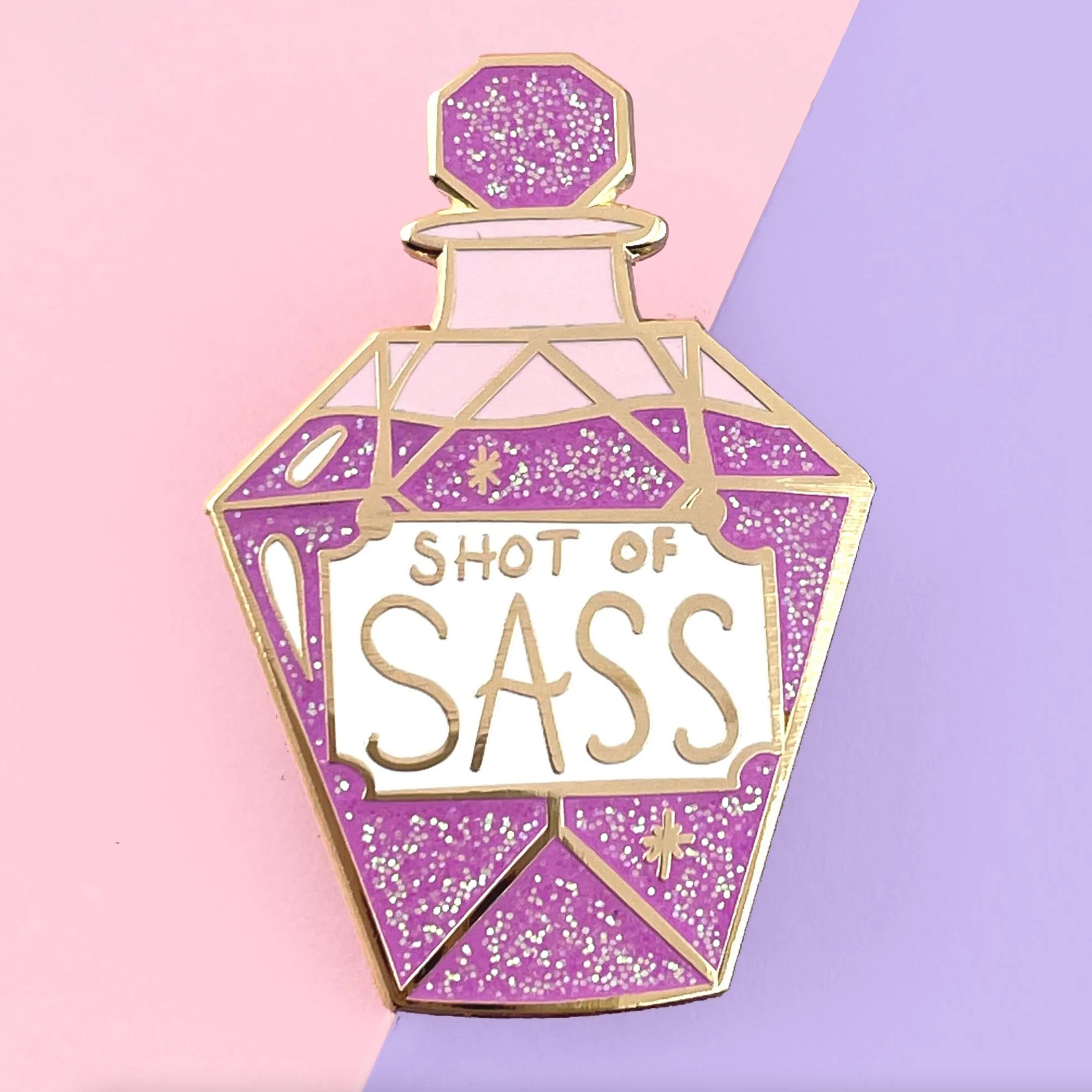 Jubly Umph Lapel Pin • Shot Of Sass