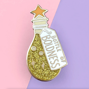 Jubly Umph Lapel Pin • Bottle of Boldness