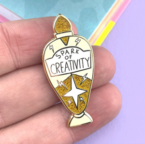 Jubly Umph Lapel Pin • Spark of Creativity